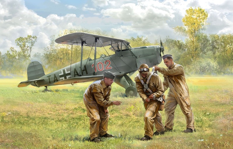 德国空军军事壁纸合集：战机军车士兵高清图