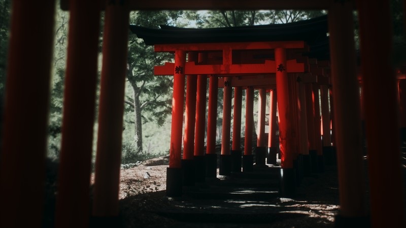 游戏截图合集 伏见稻荷大社鸟居