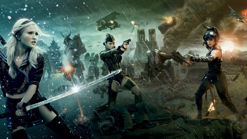 美少女手持武士刀激战！《美少女特攻队》超燃壁纸合集