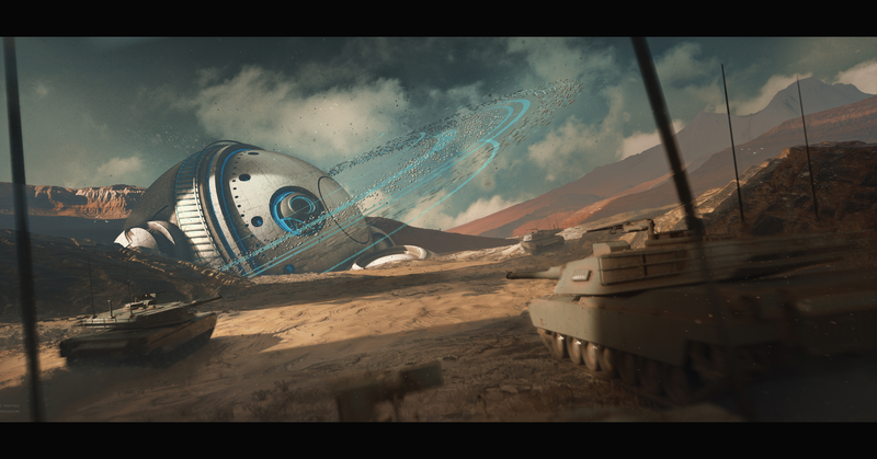 科幻风太空题材坦克壁纸合集