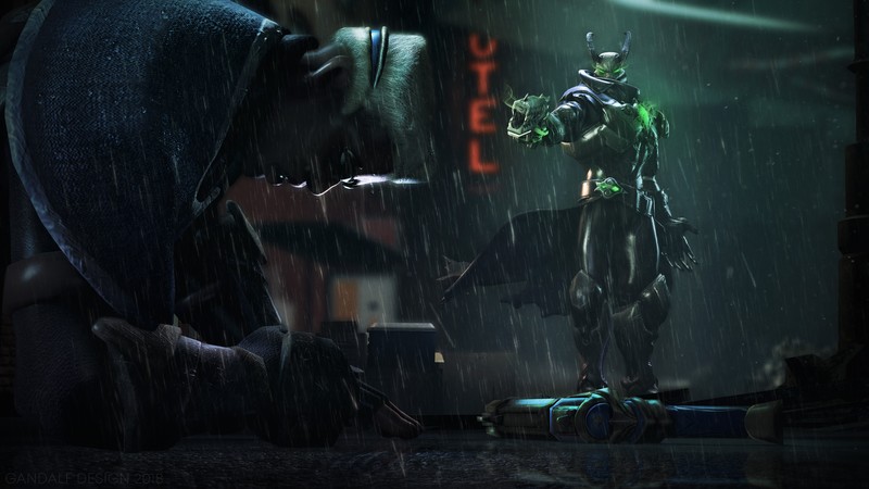 # 枪火游侠游戏绝美4K壁纸 画师笔下的数位艺术作品