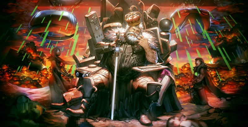 游戏大佬加布·纽厄尔  PC游戏王座  士官长  内森·德雷克  英伟达  超威  游戏手柄  数字艺术  佩剑  机械键盘  纹身  PC大师 race壁纸