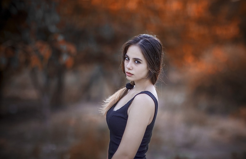 户外年轻女生肖像壁纸合集