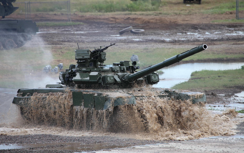 俄制主战坦克改装版高清壁纸