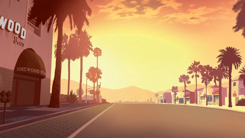 绝美自然与都市碰撞的GTA风壁纸 1080P高清