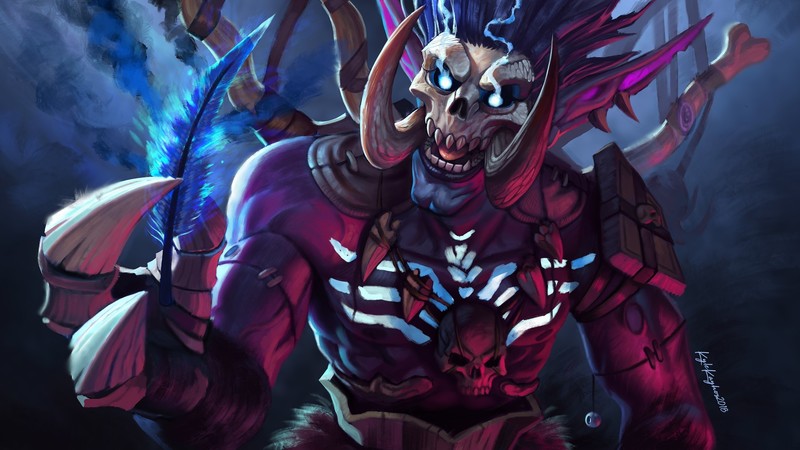 这组壁纸是《魔兽世界》游戏艺术原画