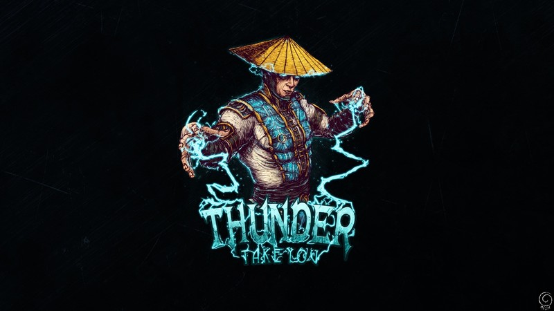 博格丹·季姆琴科 真人快打 游戏艺术 青色调高清壁纸