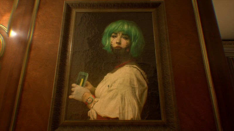 赛博朋克风游戏壁纸合集 绿发女生超吸睛