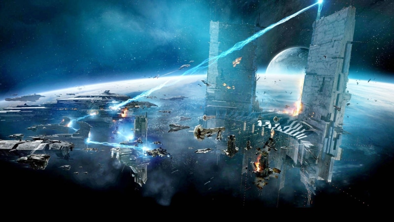 激战宇宙战舰！EVE同款科幻海战壁纸合集