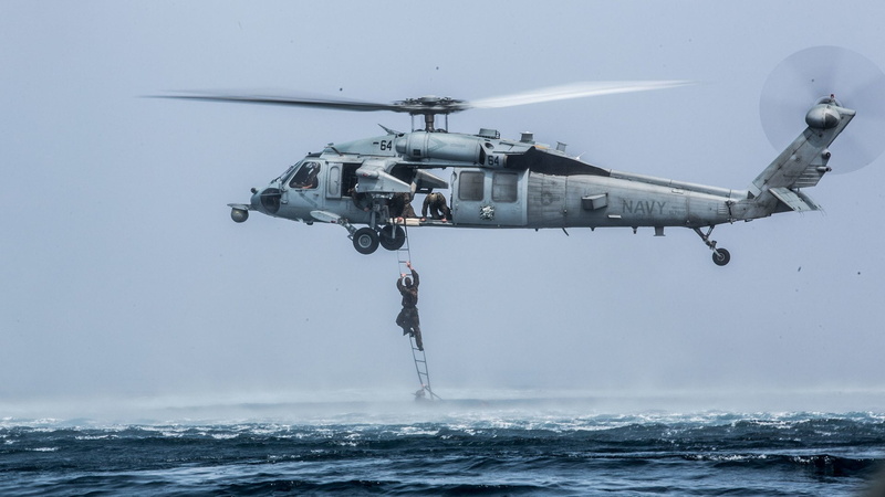 军事直升机壁纸合集 西科斯基海鹰战机高清壁纸