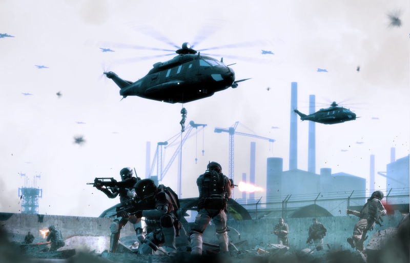 军事作战场景壁纸合集