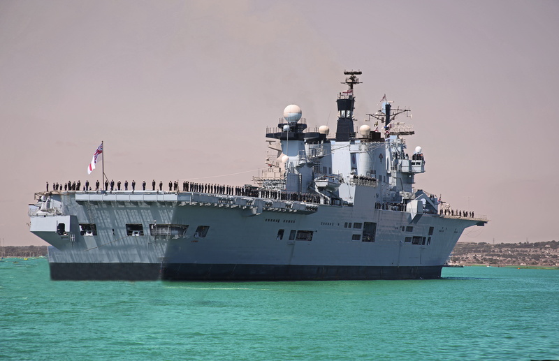 英国皇家海军卓越号航母壁纸合集
