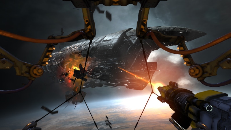 星战舰娘对决！EVE同款科幻战舰格斗壁纸超带感