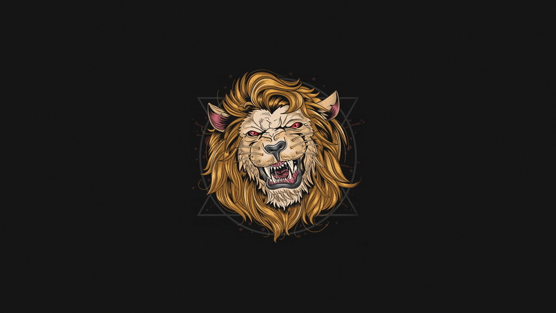 撸猫党狂喜！极简风猛兽高清壁纸合集