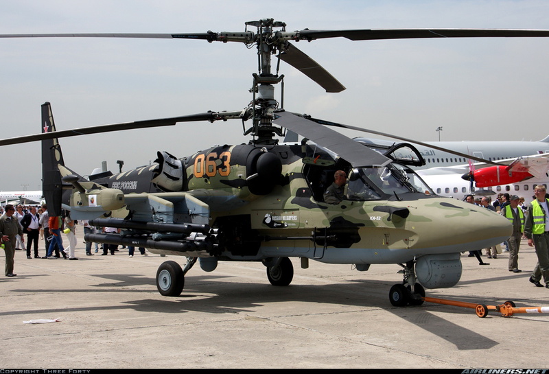 俄制卡-52“短吻鳄”攻击直升机高清壁纸