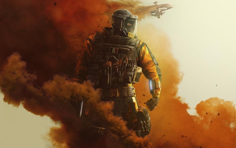 《彩虹六号围攻》奇美拉行动干员Lion 5K高清壁纸 法国干员合集