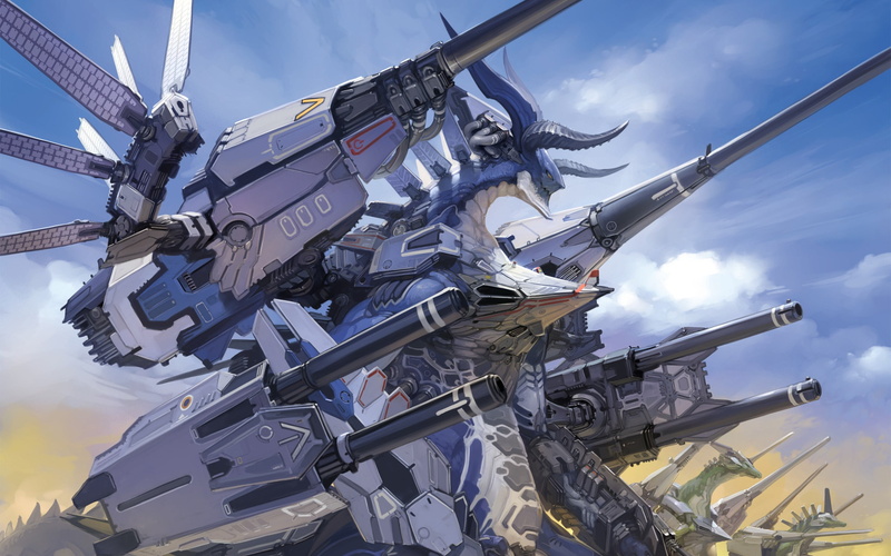 绝美二次元机械龙壁纸合集