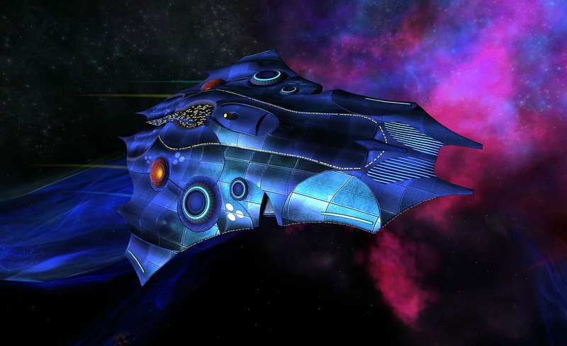 这款太空战舰战斗壁纸太燃了！科幻海战RPG网游党狂喜