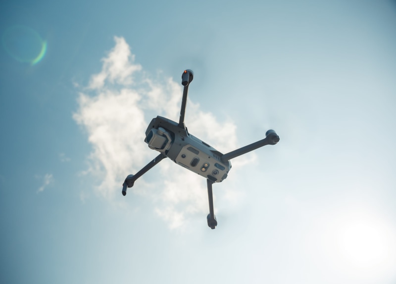 大疆御Pro航拍壁纸 户外飞行氛围感拉满