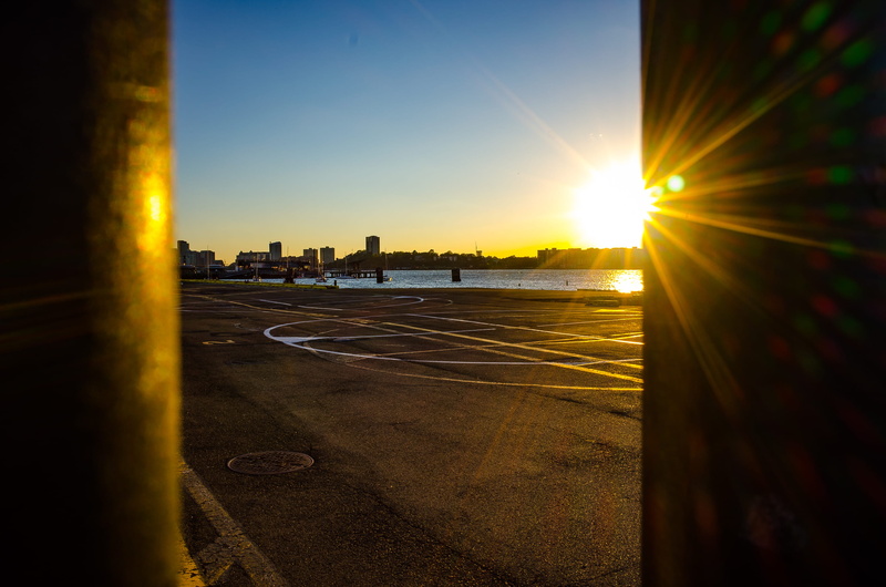 纽约绝美直升机停机坪黄昏壁纸合集