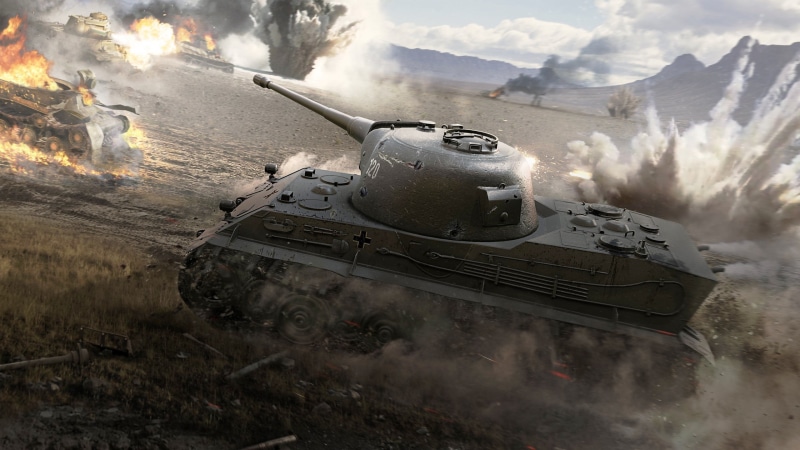 帅炸！《坦克世界》硬核壁纸合集 战场硝烟拉满