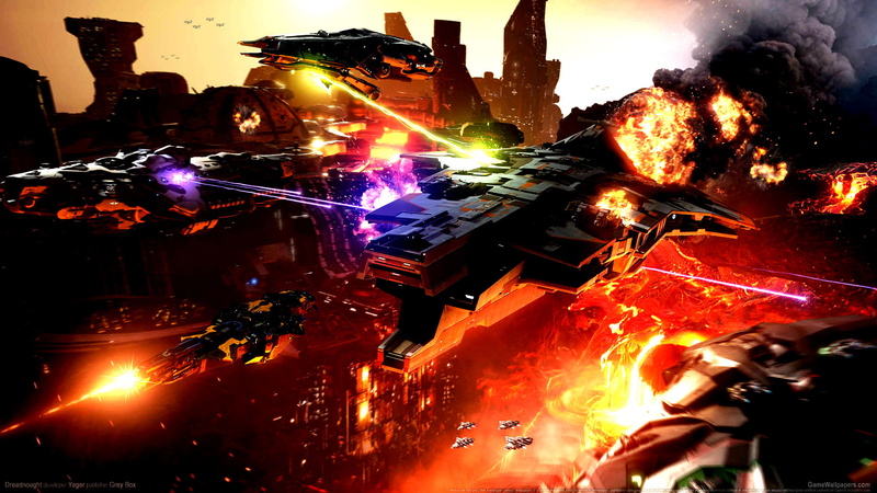 太空战舰激战壁纸 硬核科幻迷必看