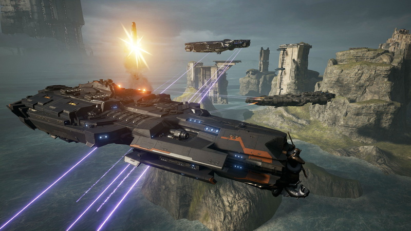 超燃未来战舰对战壁纸！4K高清战术海战模拟画面