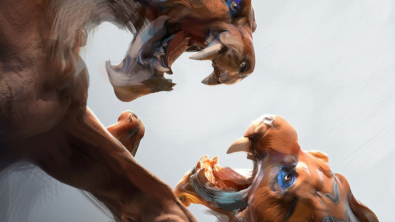 ArtStation超高清狮子艺术壁纸合集
