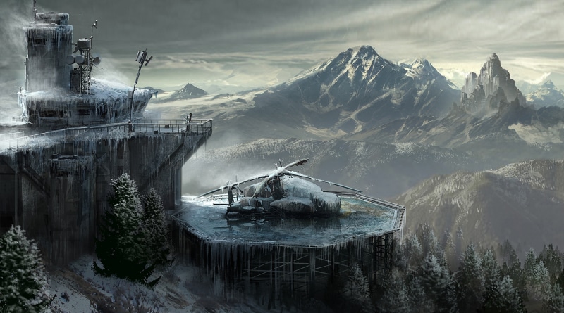 古墓丽影绝美冰原探险壁纸