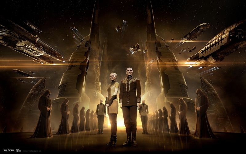 太空战舰激战名场面！这款科幻MMO壁纸爽到爆