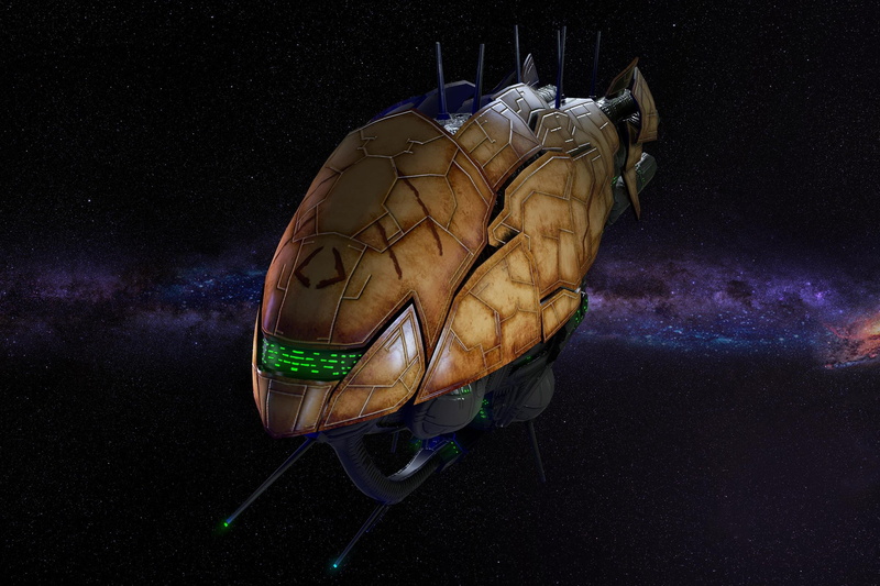 这款科幻海战策略游戏壁纸太绝了