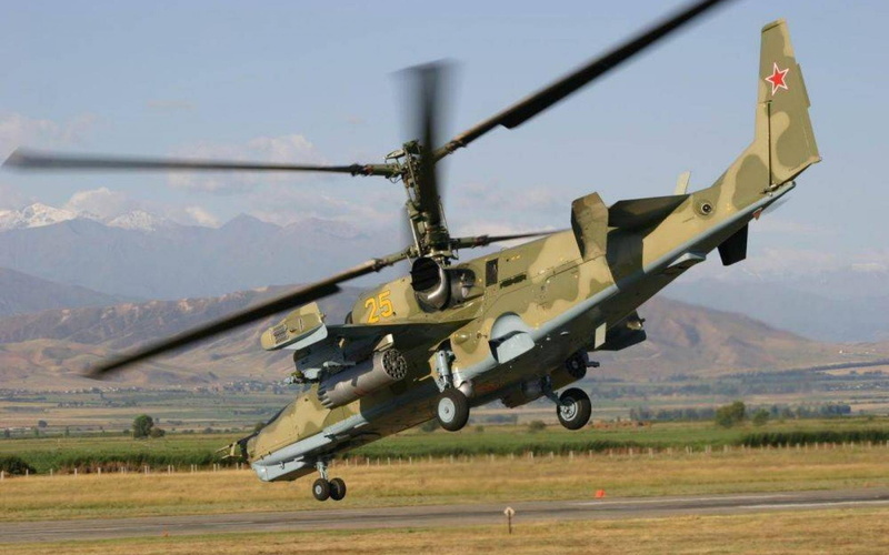 帅炸的俄军卡-50黑鲨武装直升机壁纸合集