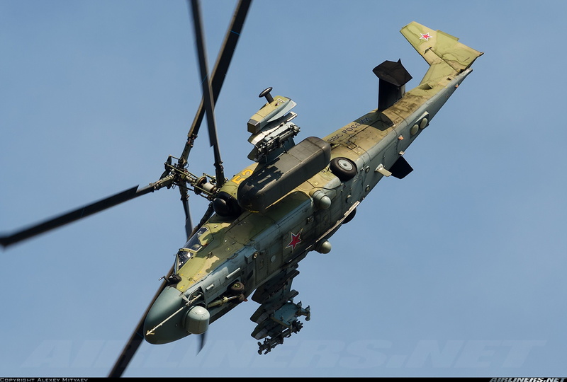 俄罗斯卡-52“短吻鳄”攻击直升机高清壁纸合集