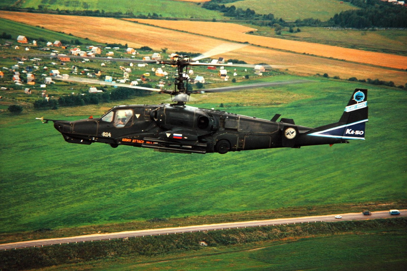 黑色猎杀者！苏联卡-50武装直升机高清壁纸合集