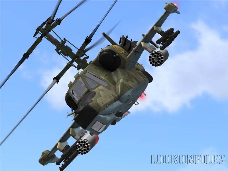 俄制卡-50黑鲨武装直升机壁纸