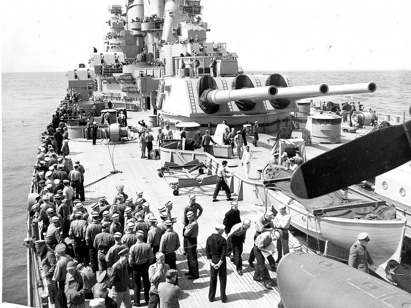 超震撼战舰壁纸合集！衣阿华号战列舰高清大图