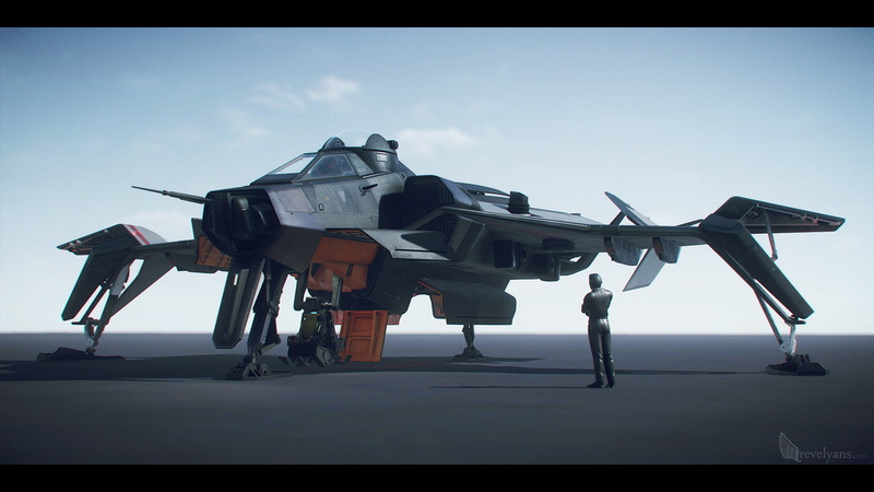 《星际公民》系列战机与空军装备高清壁纸