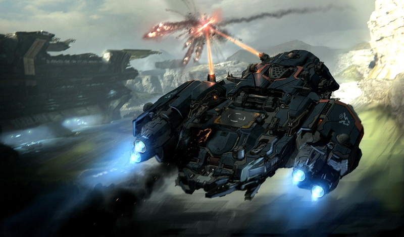 硬核科幻战舰战斗壁纸 高清1080P