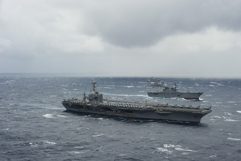 美日法多艘航母战舰高清壁纸合集