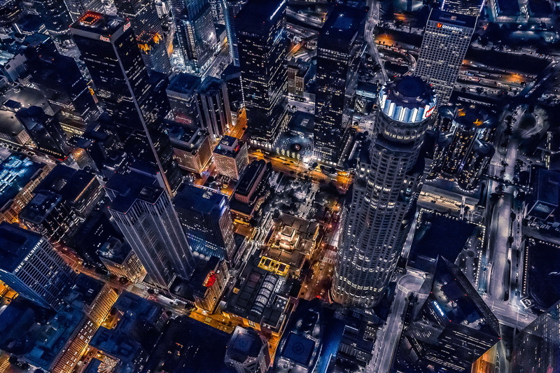 洛杉矶深夜城市天际线壁纸合集