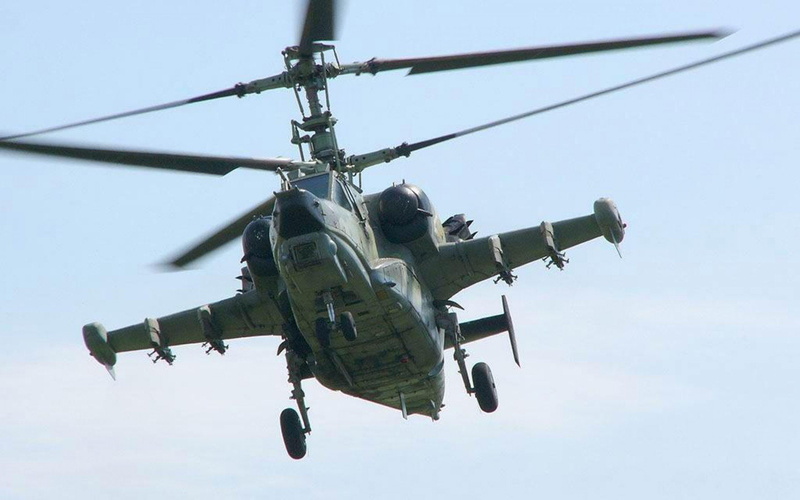 霸气俄军黑鲨武装直升机高清壁纸