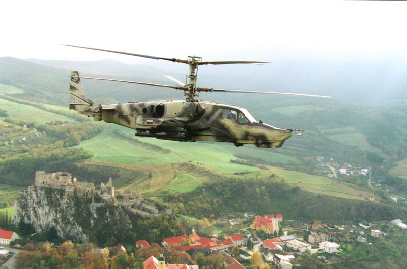 俄军卡-50黑鲨攻击直升机高清壁纸