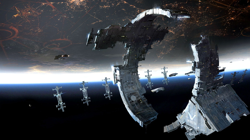 太空巨舰激战壁纸！热血战术空战硬核视觉盛宴