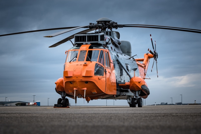 西科斯基SH-3海王直升机空降机场 高清壁纸合集