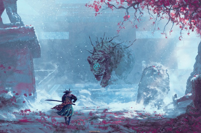 4K超清老虎壁纸合集 画师原创数字艺术作品