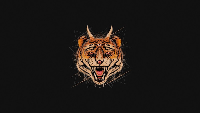 极简风猛兽壁纸合集