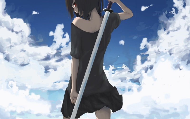 # 一眼心动的剑系动漫少女壁纸合集