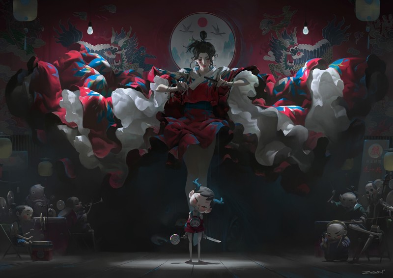绝美和风幻想人偶壁纸合集