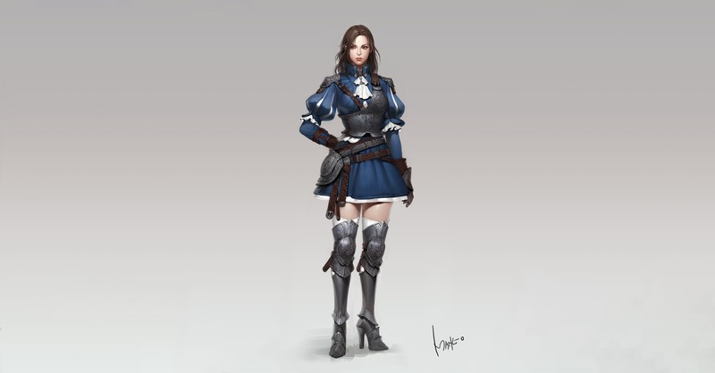 四款绝美幻想少女壁纸合集