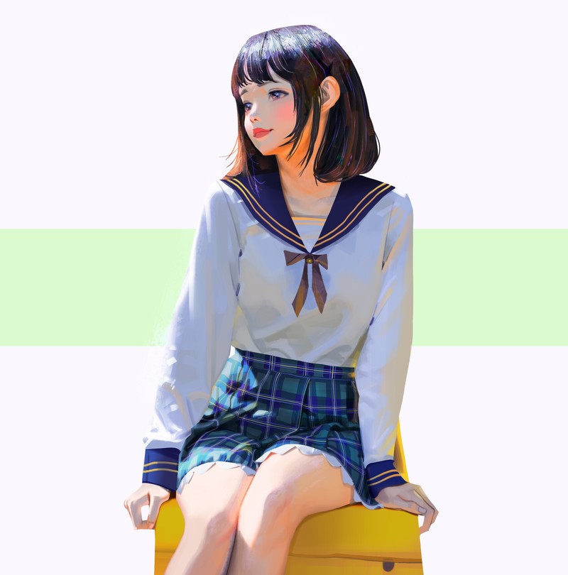 动漫少女壁纸合集 幻想系少女简绘